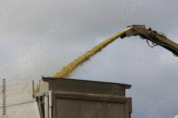 Obraz Häckseln mit Vollgas