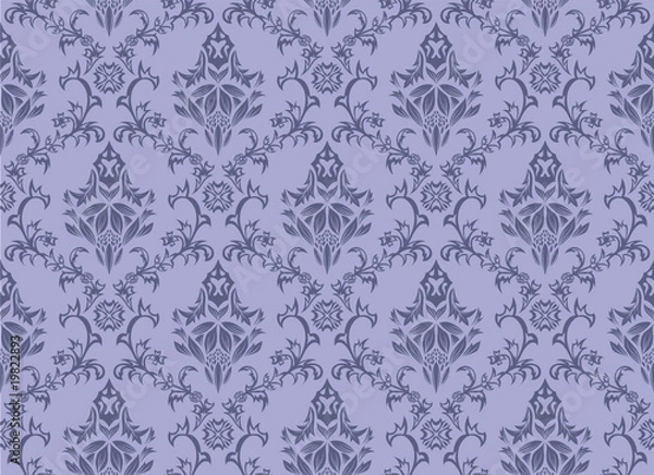 Fototapeta damask seamless pattern