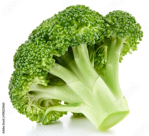 Obraz raw broccoli isolated