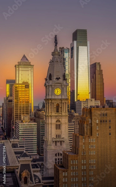 Obraz Philadelphia skyline