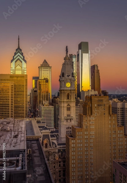 Obraz Philadelphia skyline