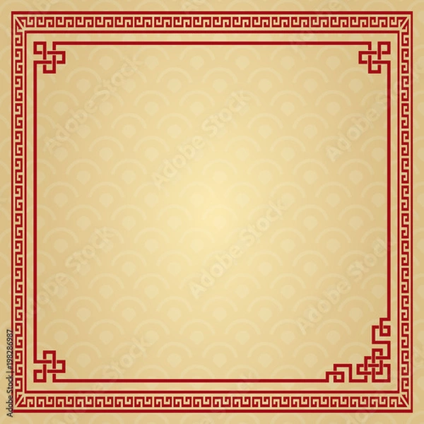 Obraz The Classic Chinese Background 