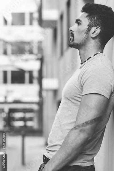 Obraz Black and White Model