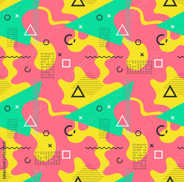 Fototapeta Abstract modern trendy style vector