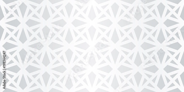Fototapeta Silver Pattern. Seamless Vector.