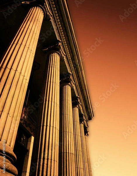 Obraz pillar close-up