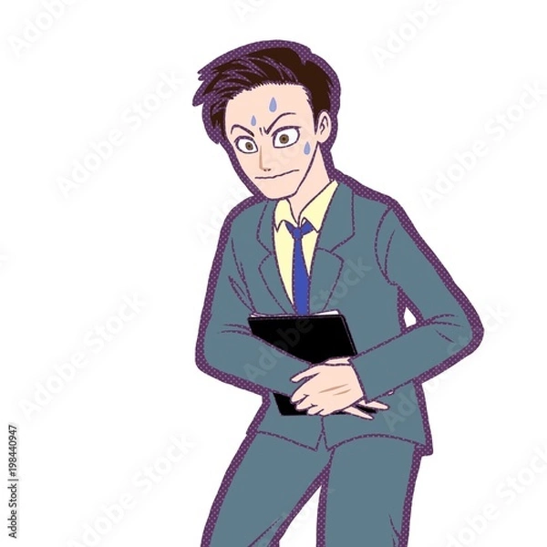 Fototapeta ビジネスマン・緊張