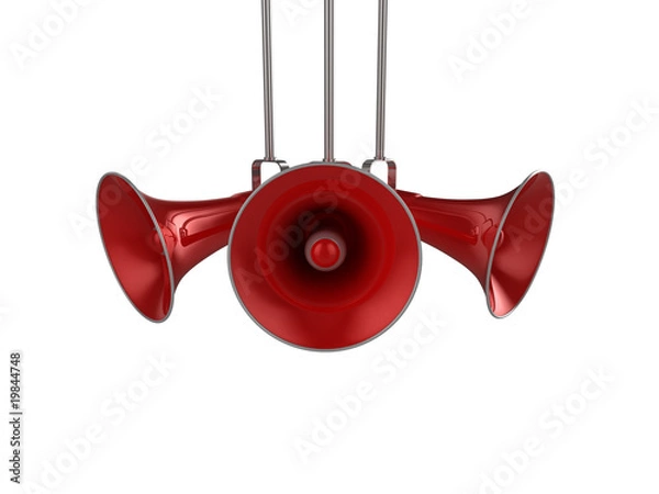 Obraz 3d loudspeakers