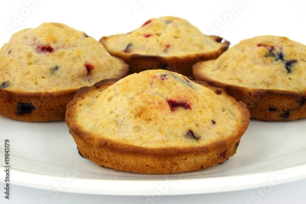 Fototapeta Berry muffins