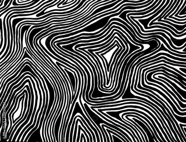 Fototapeta Brush stroke pattern. Watercolor.