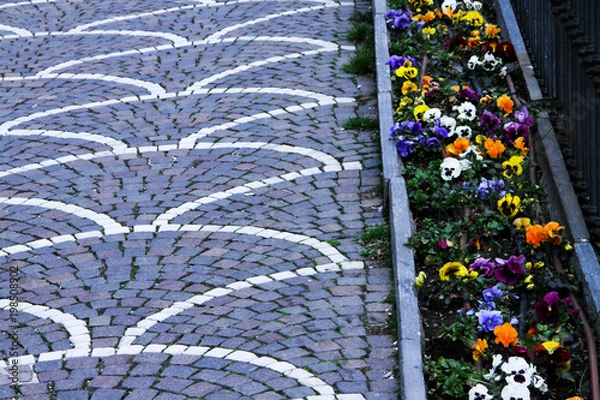 Obraz zona pedonale - Como