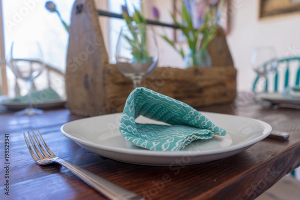 Obraz Plate and Napkin