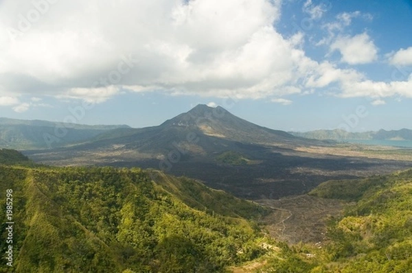 Obraz volcano in indonesia