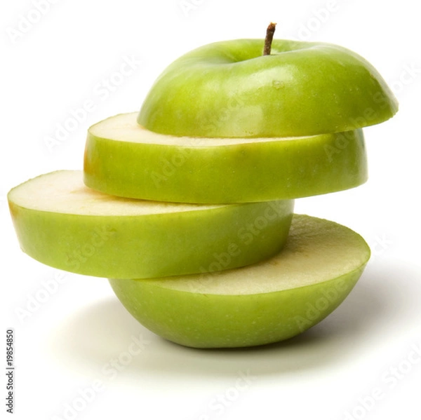 Fototapeta sliced apple