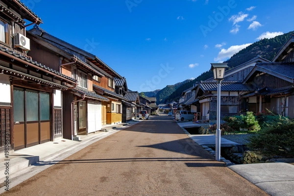 Fototapeta 若狭鯖街道熊川宿