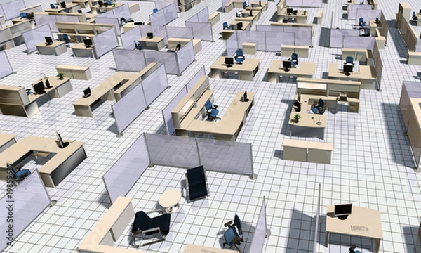 Fototapeta big_office_light