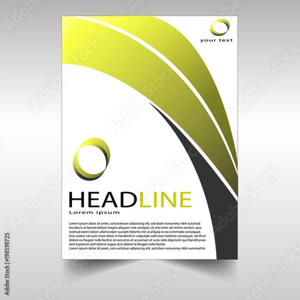 Fototapeta TEMPLATE FOR BANNER 