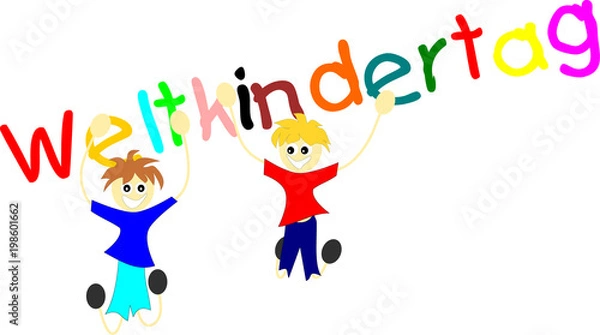 Obraz Weltkindertag