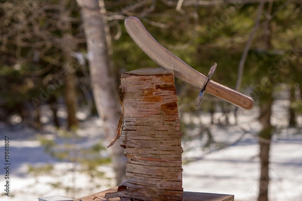 Obraz Chopping knife