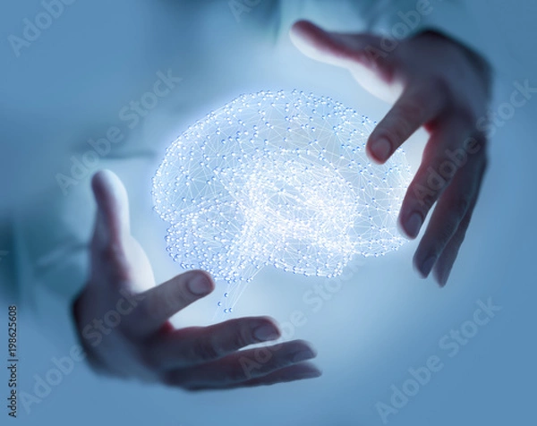 Fototapeta Künstliche Intelligenz - KI