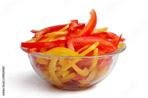 Obraz The crushed sweet pepper.