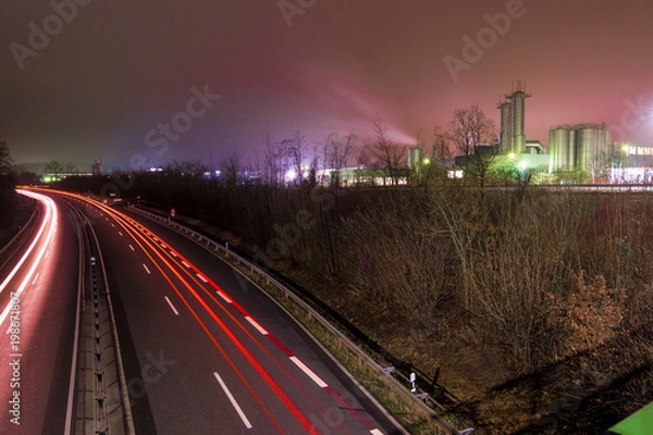 Fototapeta Rainbow Night