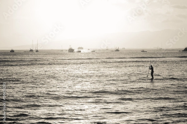 Fototapeta Ocean B&W