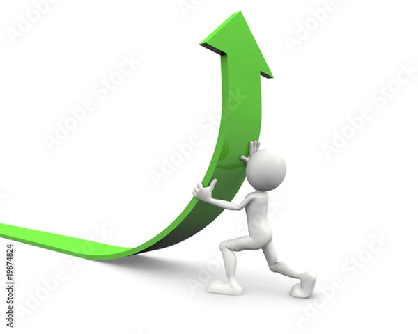 Fototapeta Graph improvement