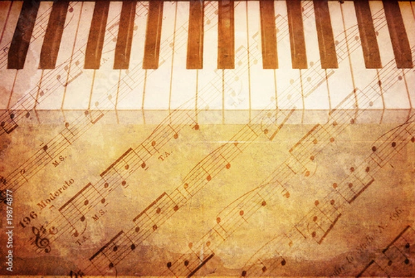 Fototapeta Pianoforte