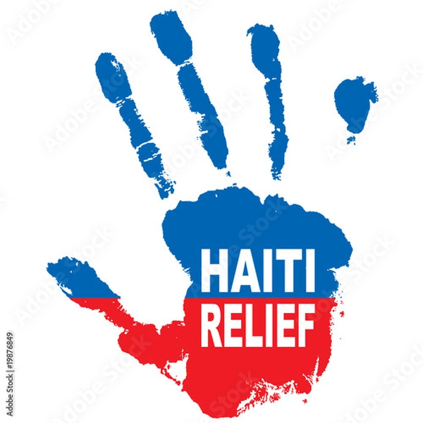 Obraz haiti hand