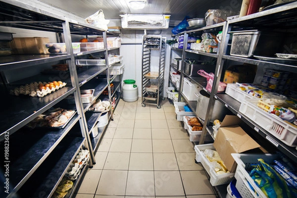 Obraz pantry with food