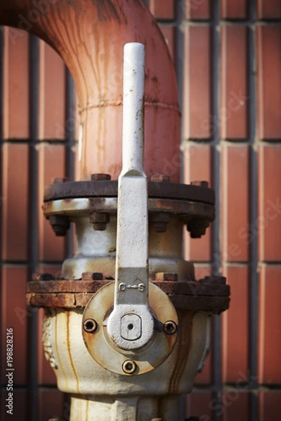 Fototapeta old door handle