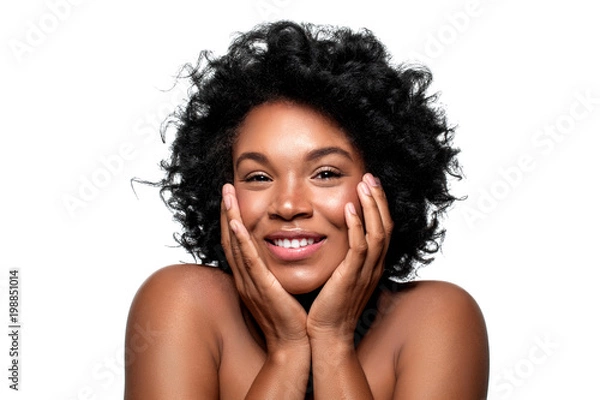 Obraz beautiful dark skin girl