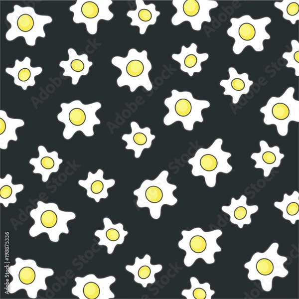 Fototapeta eggs pattern