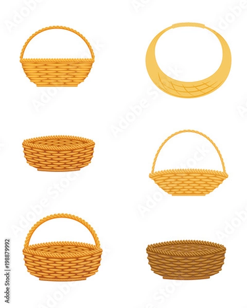 Obraz Wicker basket set