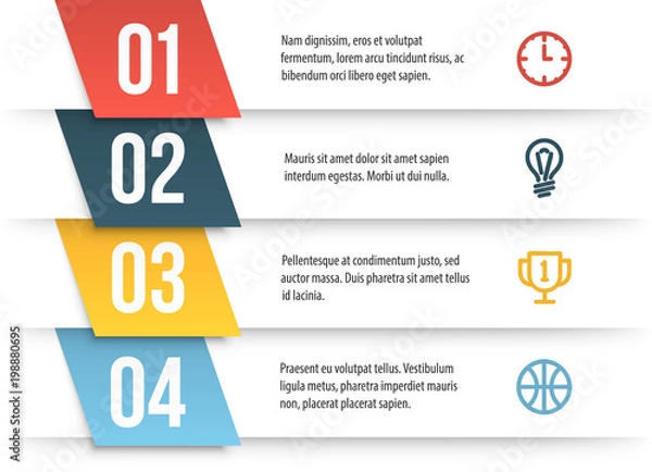 Fototapeta Abstract Presentation Template
