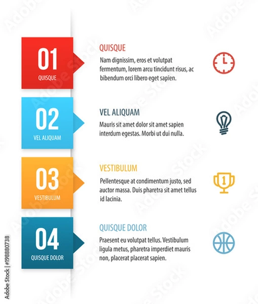 Fototapeta Abstract Presentation Template