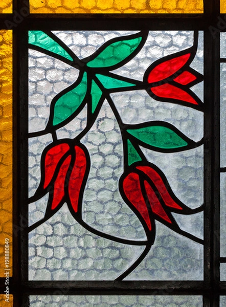 Fototapeta witraż do projektowania wnętrz