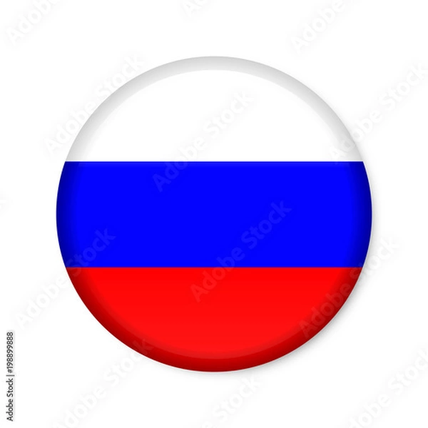 Fototapeta Russland - Button
