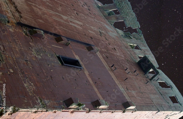 Fototapeta old spaceship