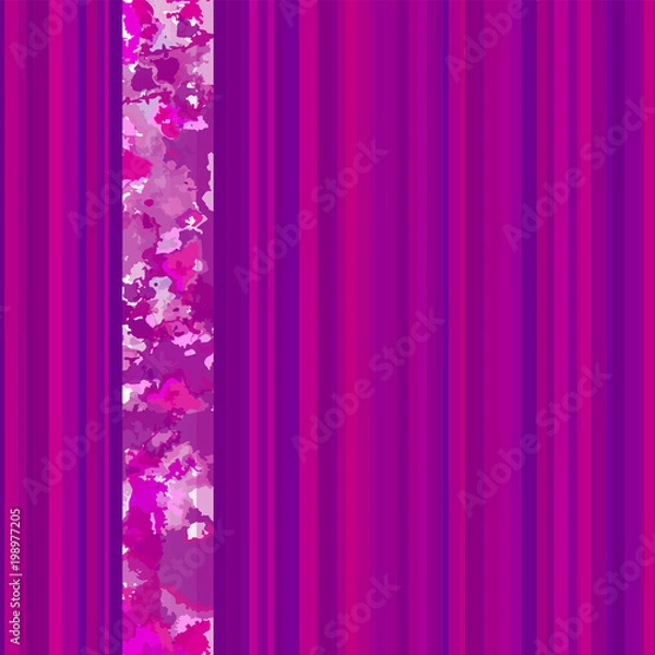 Fototapeta Seamless vertical lines pattern. Vector pink background