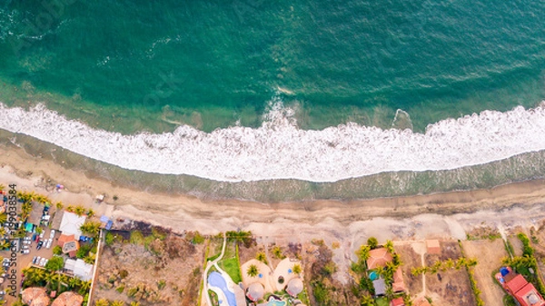 Fototapeta beach aerial