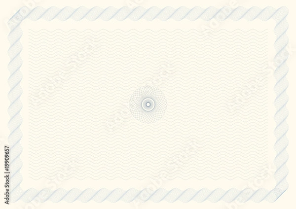 Obraz Certificate Background