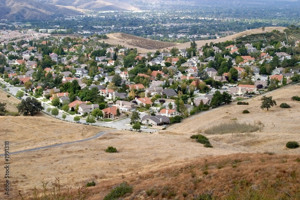 Fototapeta urban sprawl