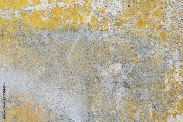 Obraz Old painted cement wall tecture