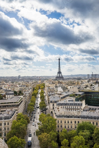 Obraz Beautiful scene from high