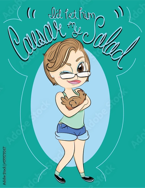 Obraz Caesar my salad