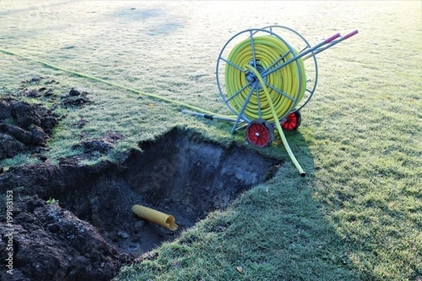 Obraz Drainagerohr defekt