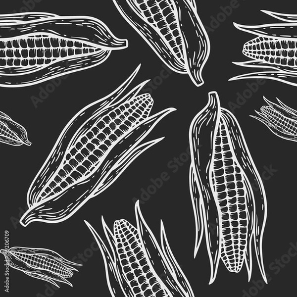 Fototapeta corn pattern