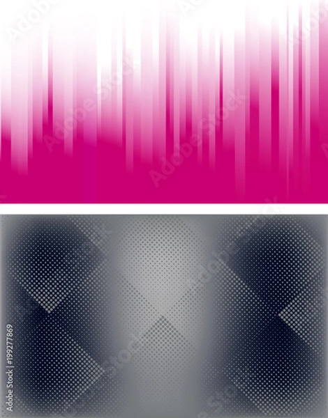 Obraz Abstract dotted vector backgrouds
